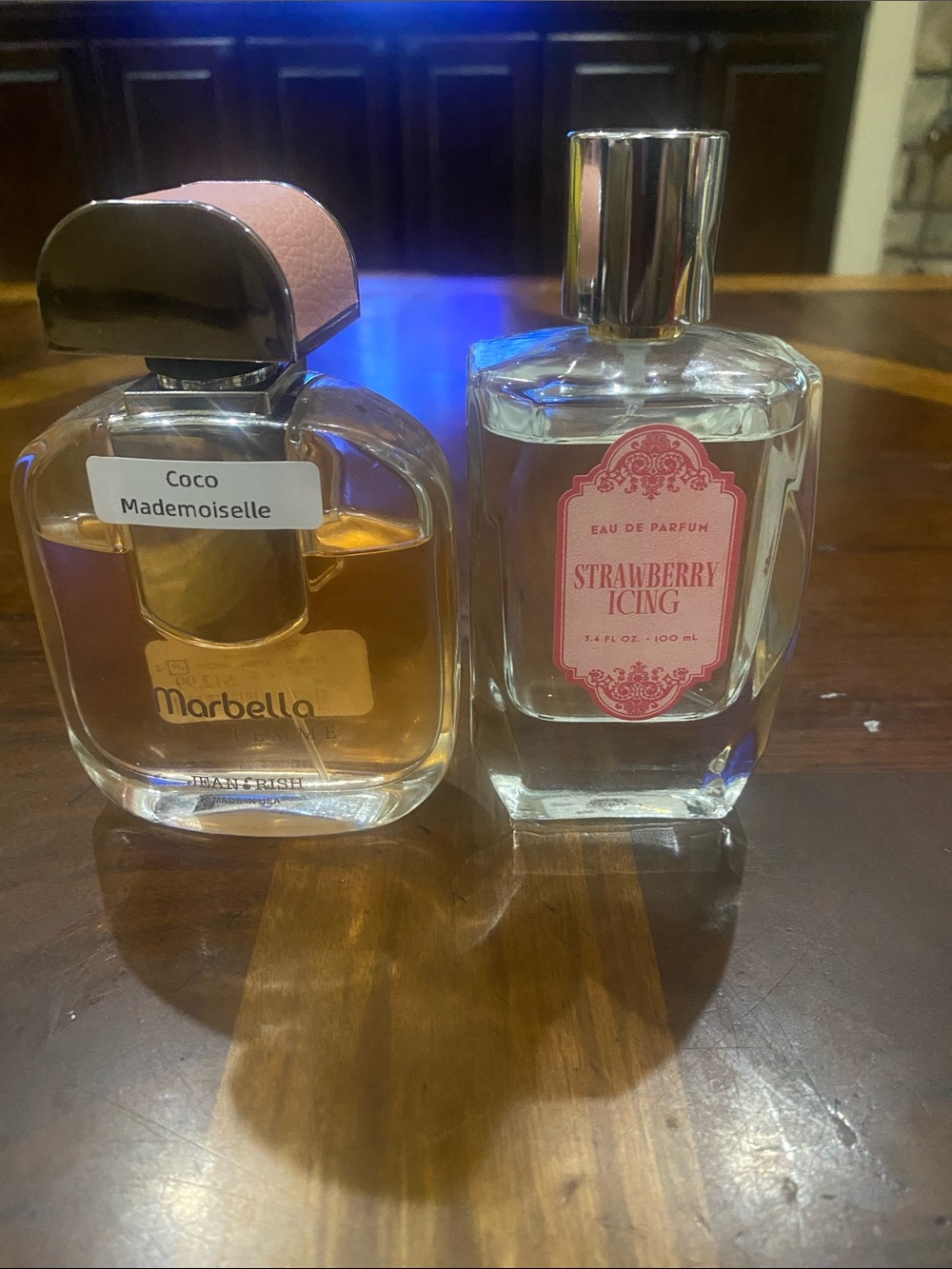 Two (2) Women Parfum. One Inspired by label and other TJMaxx Strawberry